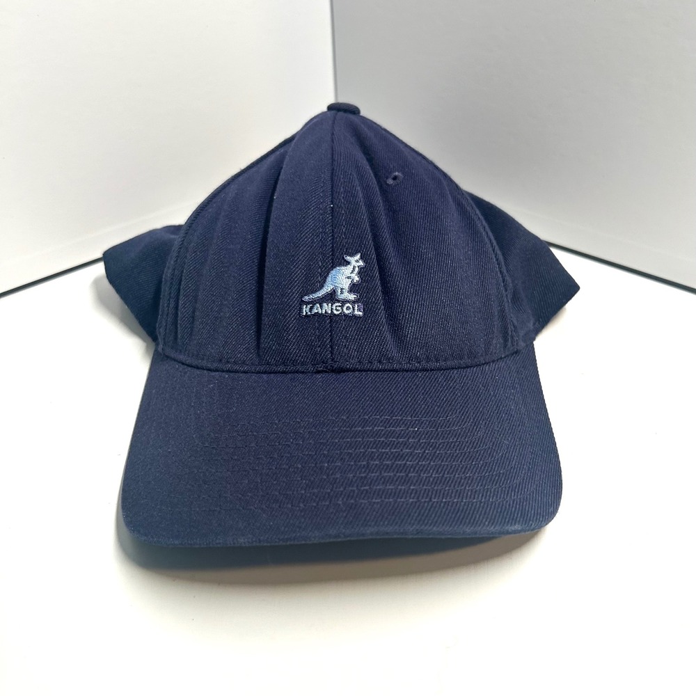 Kangol Men's Navy Flex Fit Baseball Cap in Size‎ S/M